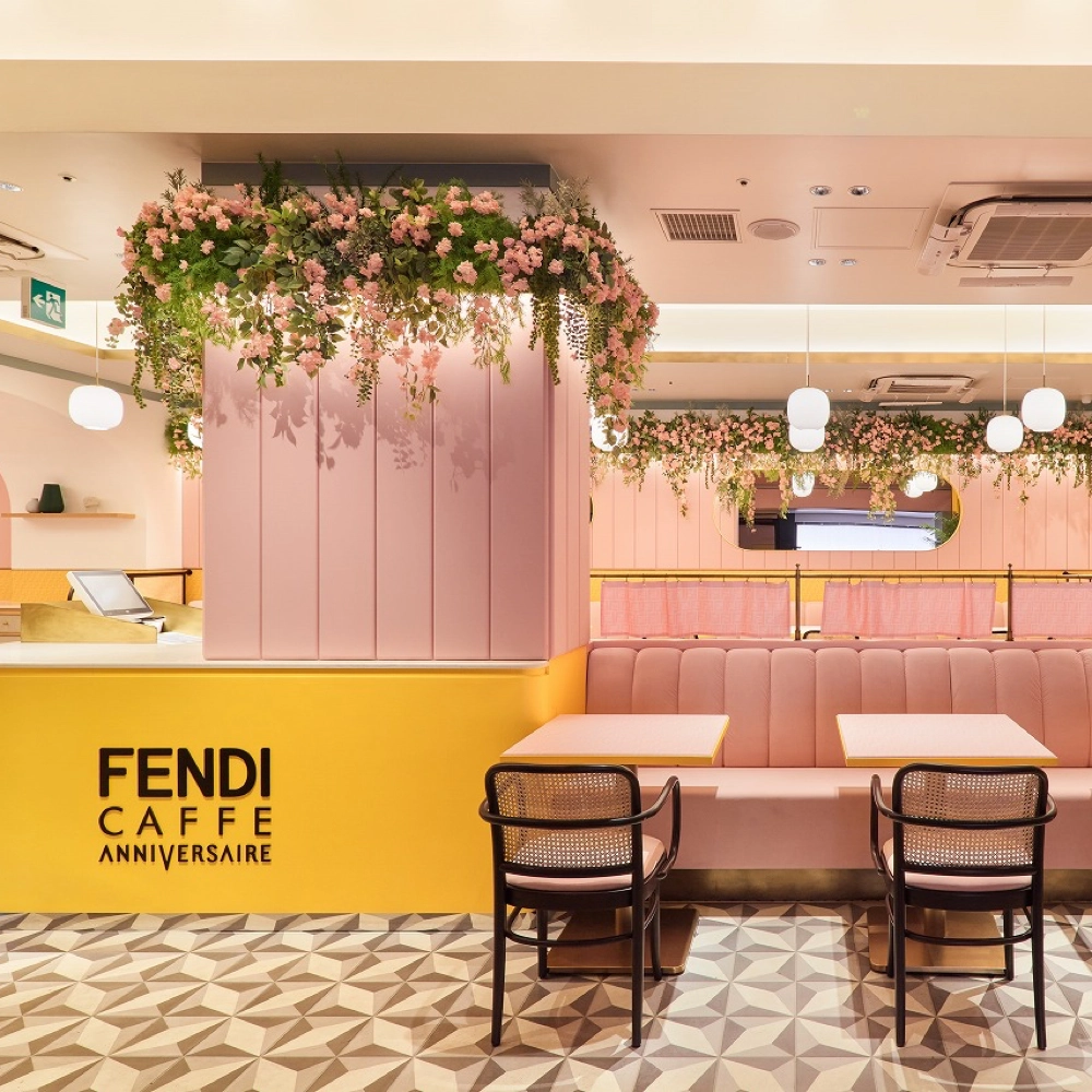 Fendi – Tokyo Café Takeover (2021–22)